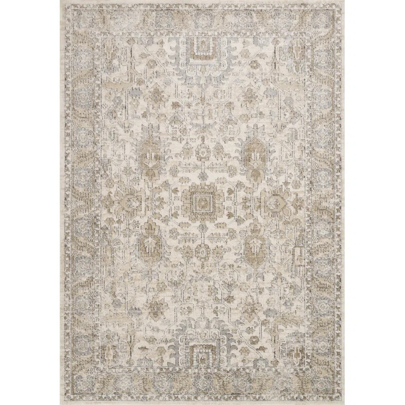 Sagefield Oriental Ivory/Sand Area Rug | Wayfair North America