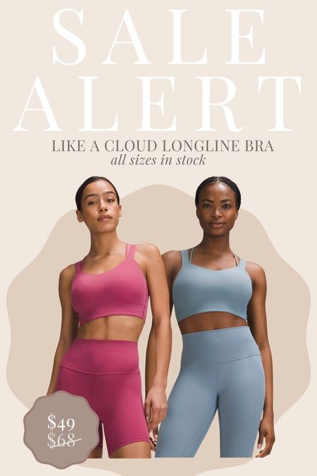 My favorite bra is on sale in stock in all sizes!

Lululemon, like a cloud, on sale, sports bra 

#LTKfitness #LTKfindsunder50 #LTKstyletip