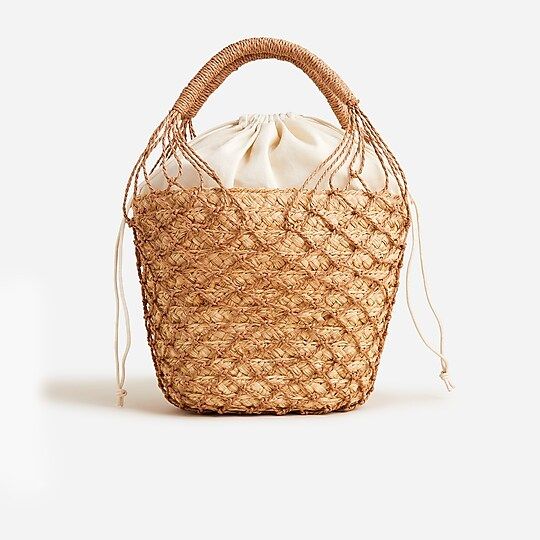 Sedona basket bag in straw | J.Crew US