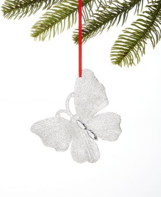 Christmas Glitters Butterfly Ornament | Macy's