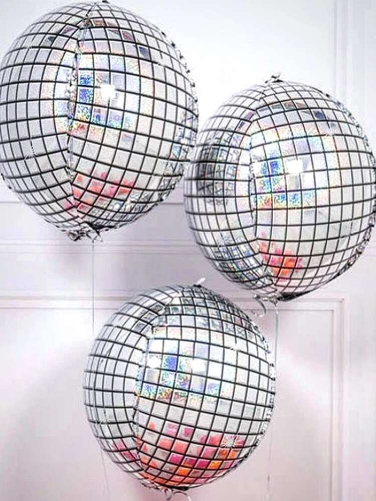 2pcs Plaid Print Decoration Balloon | SHEIN