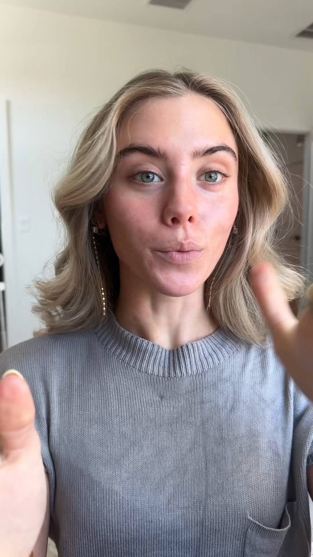 I have very sensitive, dry, and acne prone skin. You don't have to have perfect skin to have perfect looking makeup. The prep of your skin is going to be key of my skin is properly prepped and moisturized I can use any foundation. I also do my skincare leaving off with moisturizer I use Calendula Cream. For skin prep I used my Magic Molecule (code SLOANE) hypochlorous acid + I am obsessed with the Dibs Beauty (code SLOANE) Love Beam Perfector shade 2 as a makeup base for perfect glowy skin. My foundation, I used the Natasha Denona Foundation shade N6. Take the extra time on your base, if your base is perfect the rest of the skin will be too. Dibs glow tour shade starlight for bronzer. Rhode tan lines cream blush. Natasha Denona concealer shade N2. Huda Beauty loose setting powder shade cherry peach. Dibs beauty powder baked bronzer shade caramel cappuccino also as a eyeshadow. Patrick ta beauty she goes to the gym powder blush and on the eyelids. Haus labs rose quartz highlight on top of the cheeks as a blush. Saie beauty Cityset setting spray. Urban decay tubing brown mascara. Kulfi lip liner stain. Lawless beauty plumping lip gloss shade nudie. L’Oréal Paris setting spray

#LTKgrwm #LTKselfcare #LTKBeauty