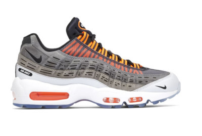 SALE NIKE AIR MAX 95 KIM JONES BLACK TOTAL ORANGE GREY WHITE DD1871 001 NEW | eBay US