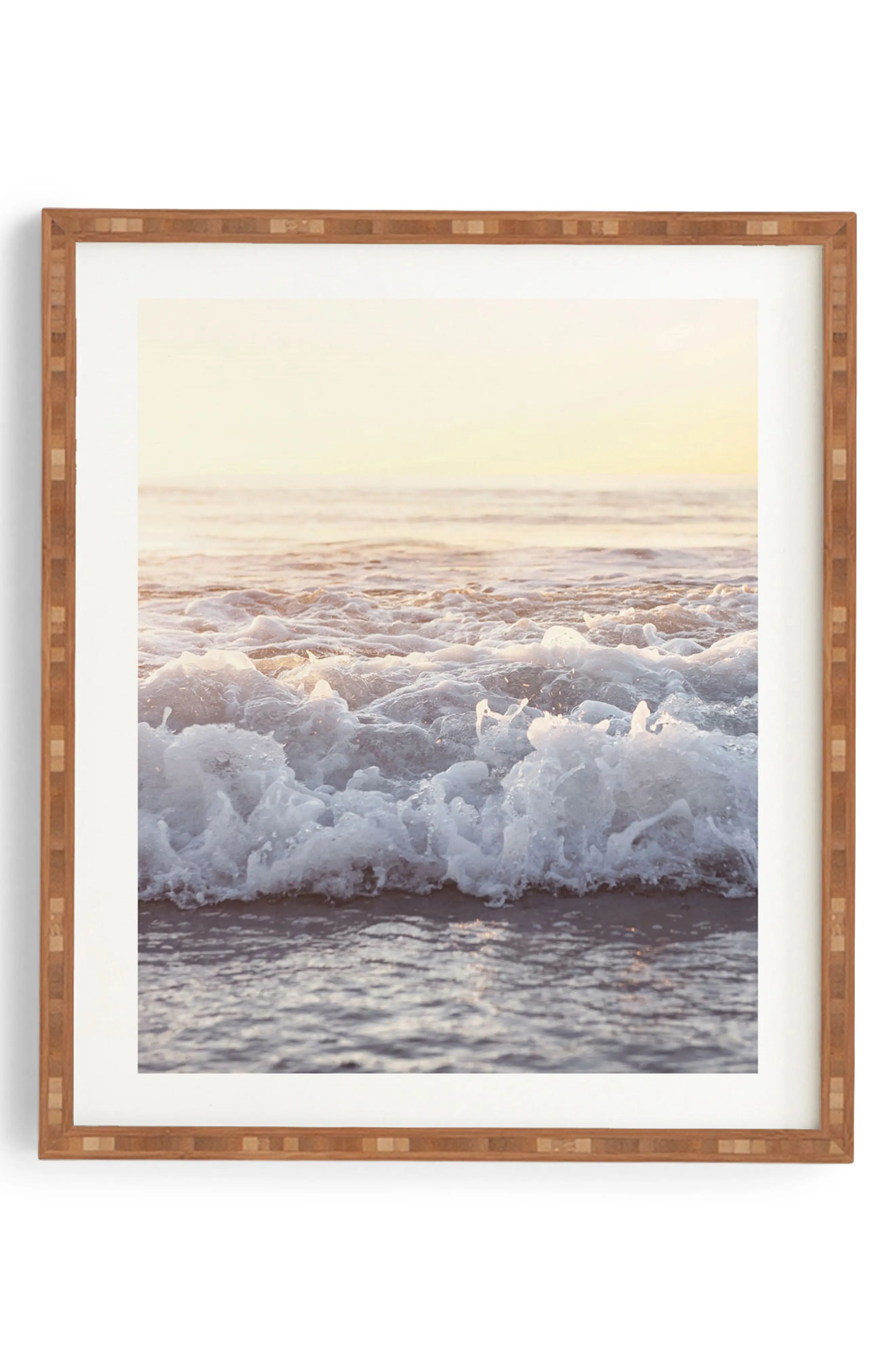 Deny Designs Beach Splash Framed Wall Art | Nordstrom