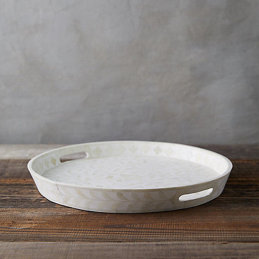 Bone + Resin Serving Tray | Terrain