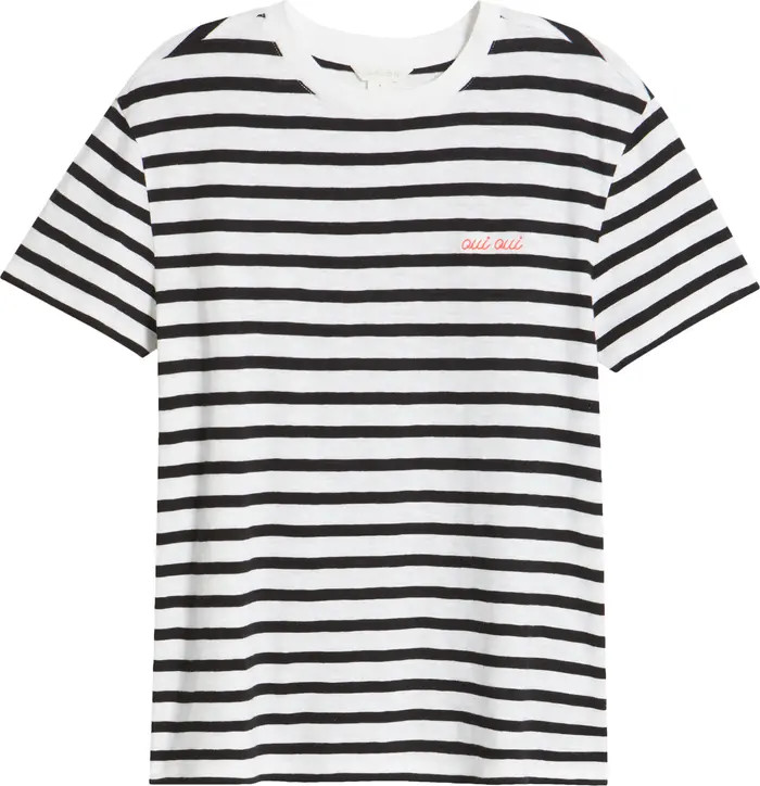 Stripe Cotton Graphic T-Shirt | Nordstrom