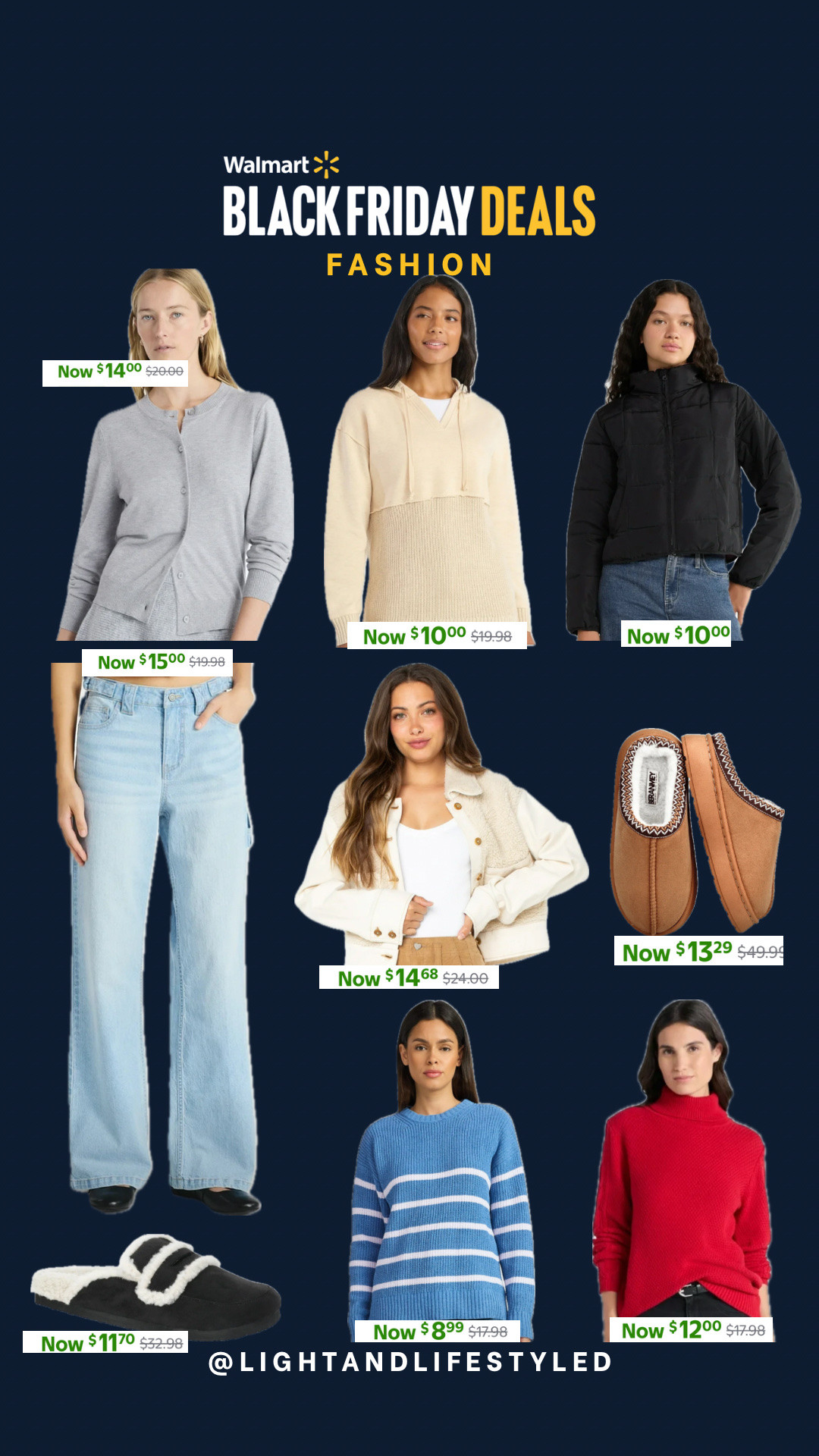 Walmart Black Friday Deals  — fashion!✨

Winter fashion, winter outfit, shoes, slippers, gifts for her, gift guide, holiday outfits

#LTKCyberWeek #LTKHoliday #LTKSaleAlert