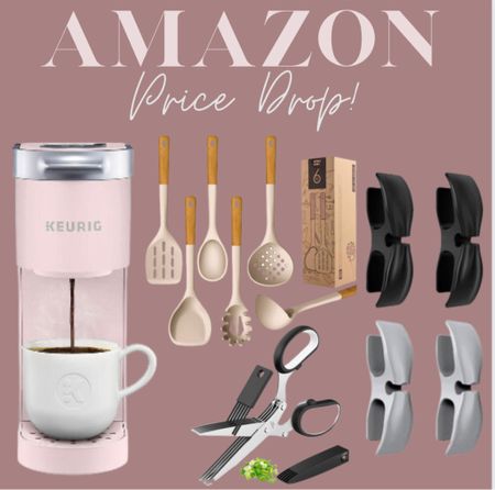Price drop on kitchen accessories ~ AMAZON
Single serve keurig
Neutral utensils
Herb scissors 
Cord organizers 

#LTKFind #LTKhome