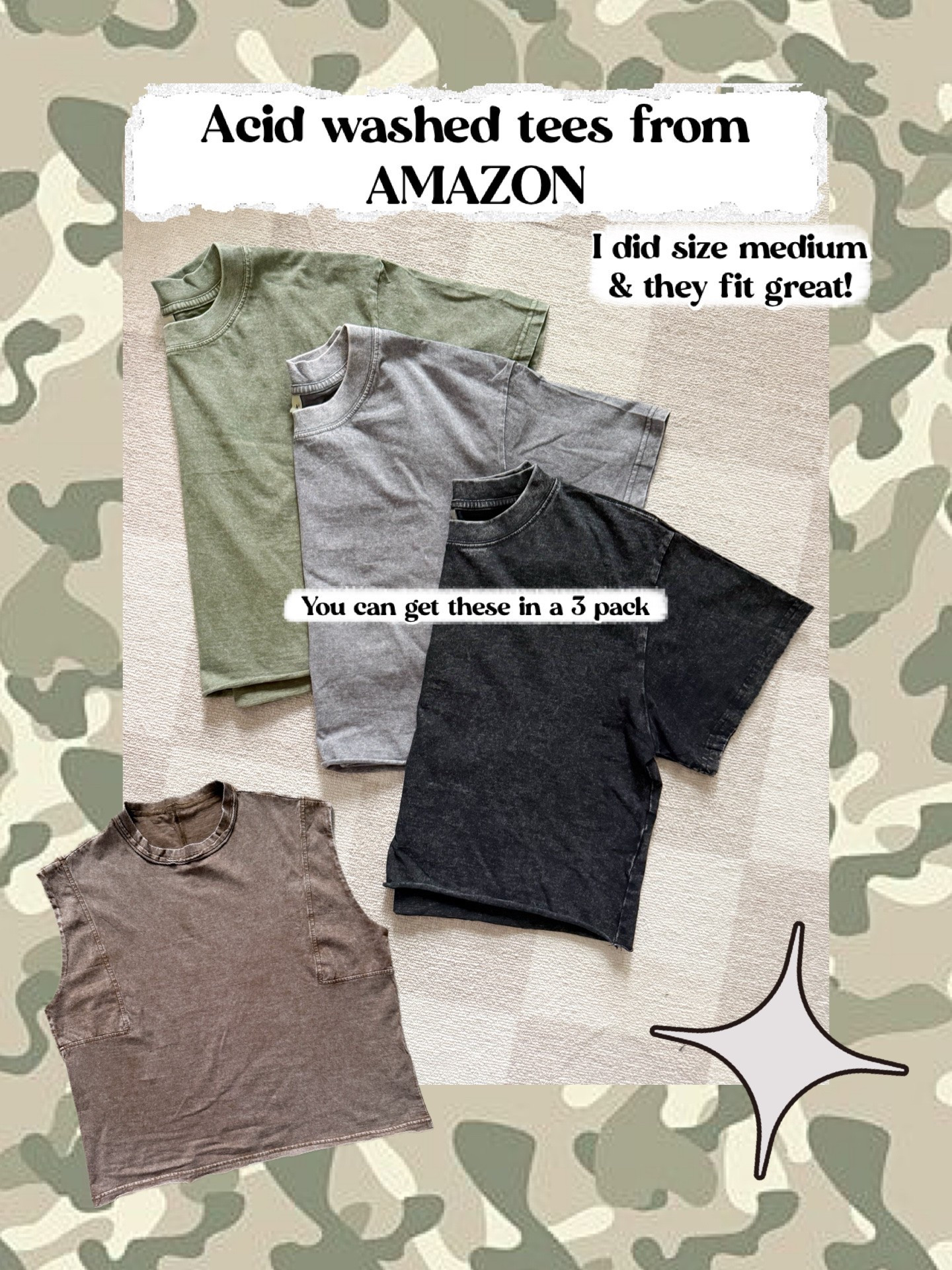 These tees are the perfect length! Not too cropped, still long enough to cover belly. Also love this sleeveless one too!! I did a medium in them!! 
#amazonfashion
