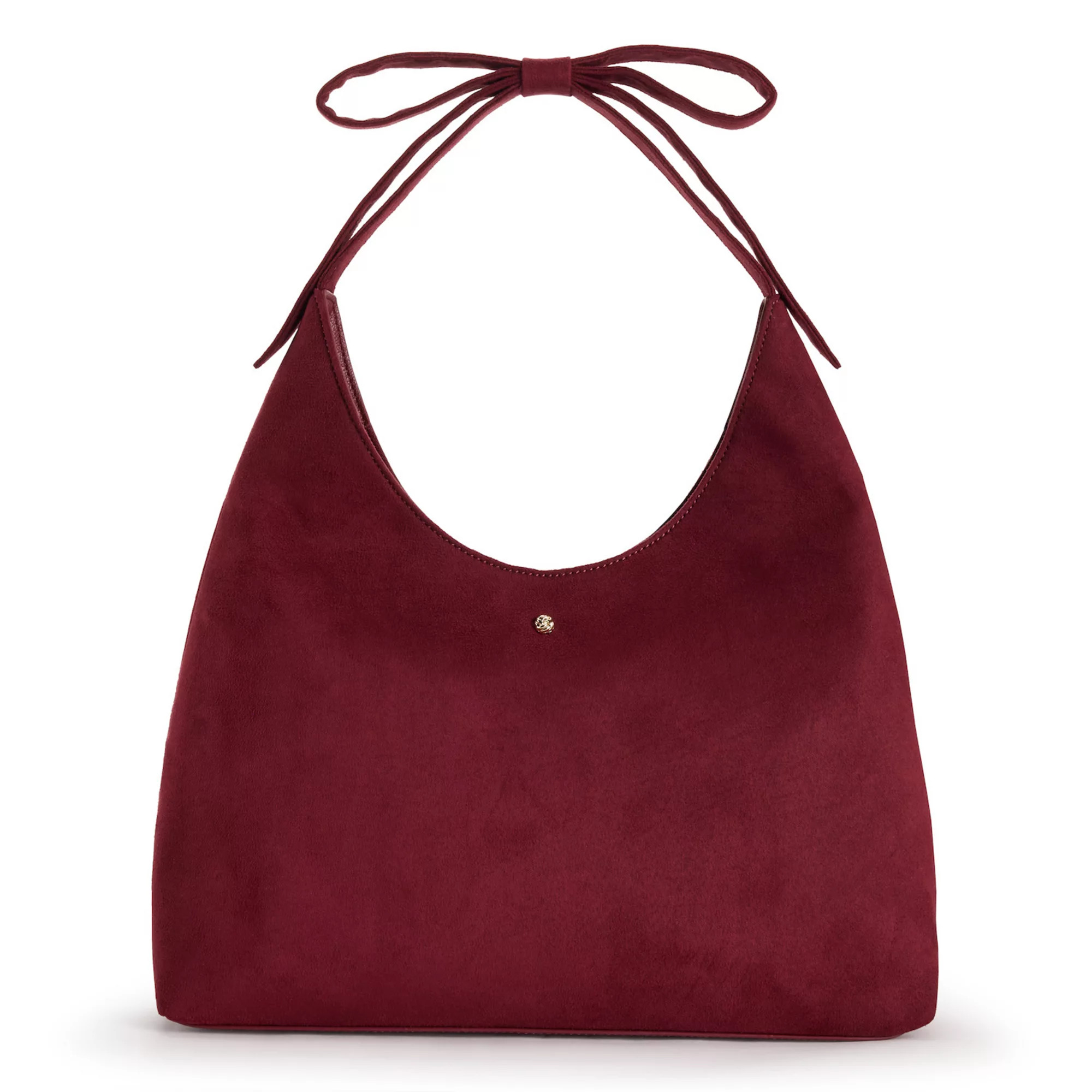 LC Lauren Conrad Maisy Bow On Top Shoulder Bag | Kohl's