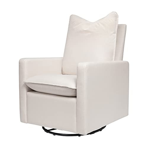 Babyletto Cali Pillowback Swivel Glider in Performance Plastic Cream Eco-Weave, Water Repellent & Stain Resistant, Greenguard Gold and CertiPUR-US Certified | Amazon (US)