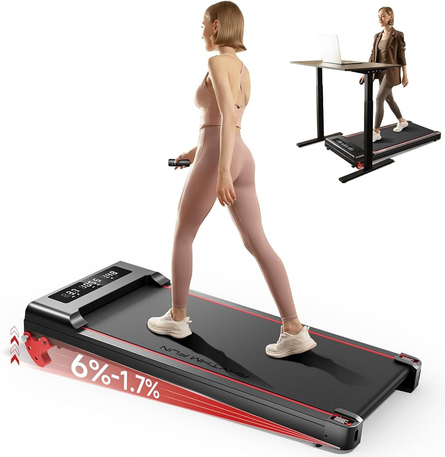 RHYTHM FUN Incline Foldable Treadmill, Walking Pad Treadmill with Incline, 300 lbs Portable Tread... | Amazon (CA)