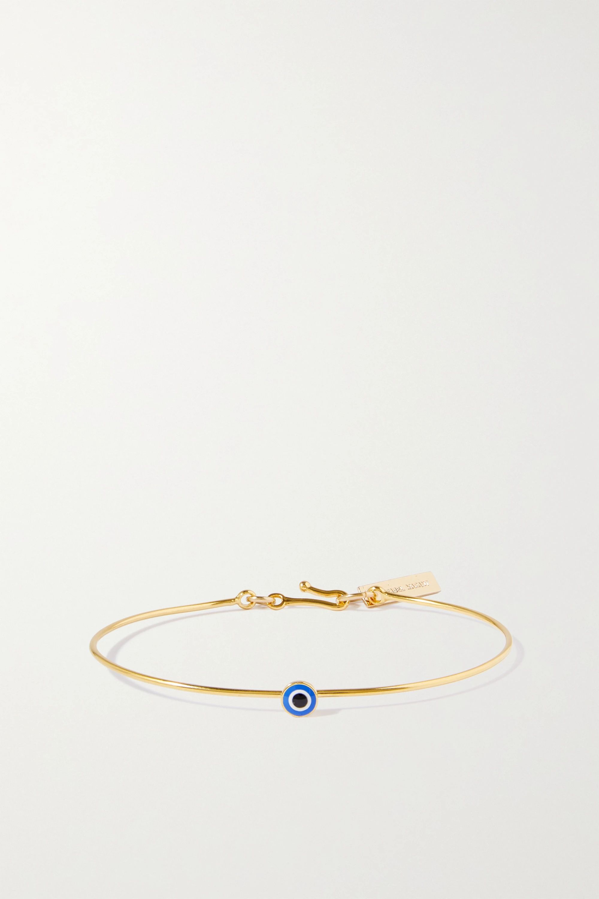 Gold Lucky gold-tone and resin bracelet | Isabel Marant | NET-A-PORTER | NET-A-PORTER (UK & EU)