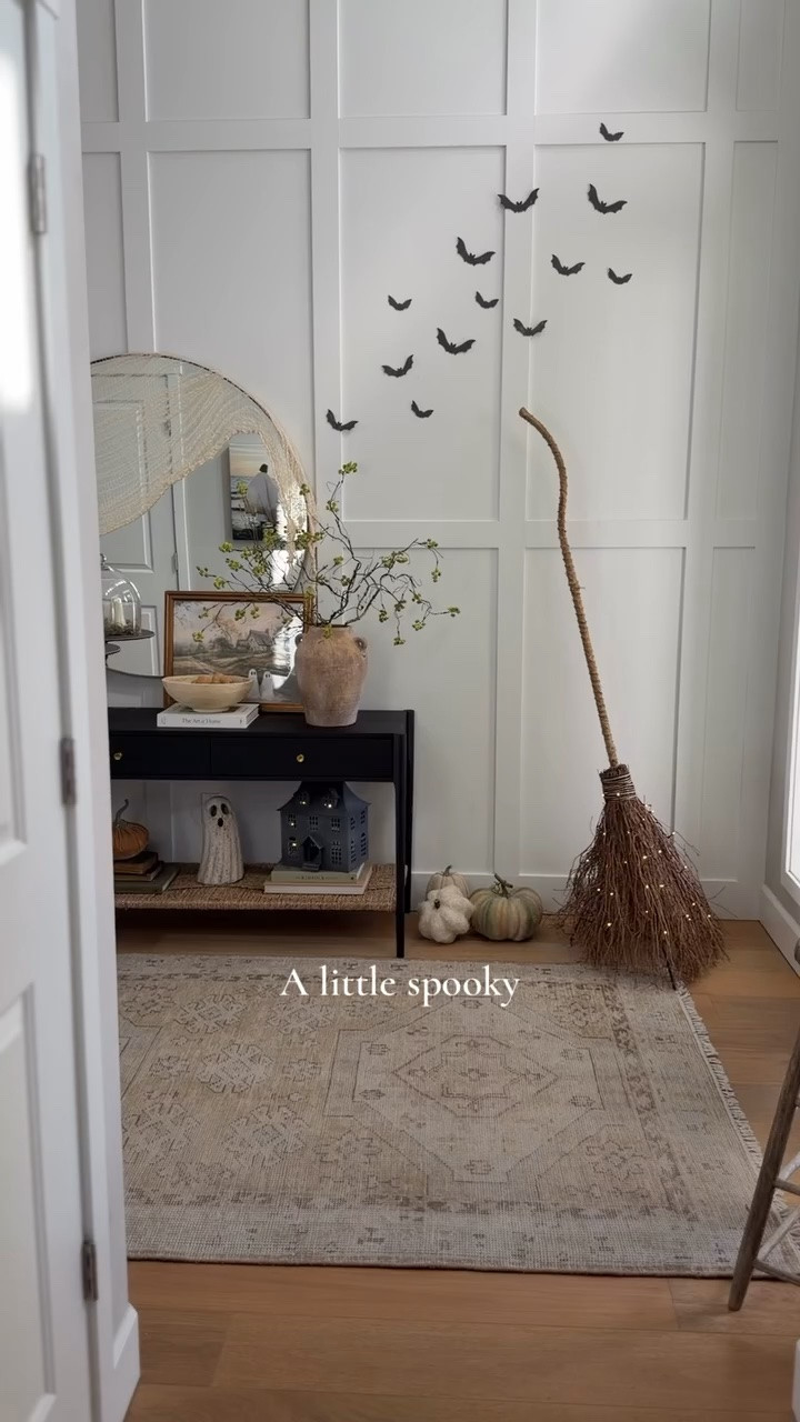 Welcome to our Halloween entryway 🦇🍂 The spookiest decor looks so charming in this space. What’s your favorite part? ✨

#LTKHome #LTKSeasonal