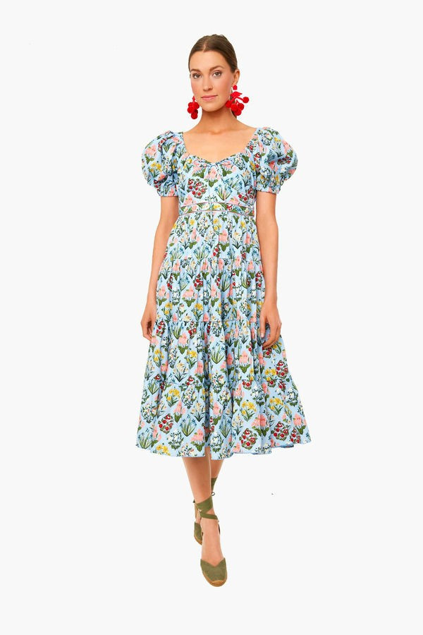 Magdalena Dia Palmera Midi Dress | Tuckernuck (US)