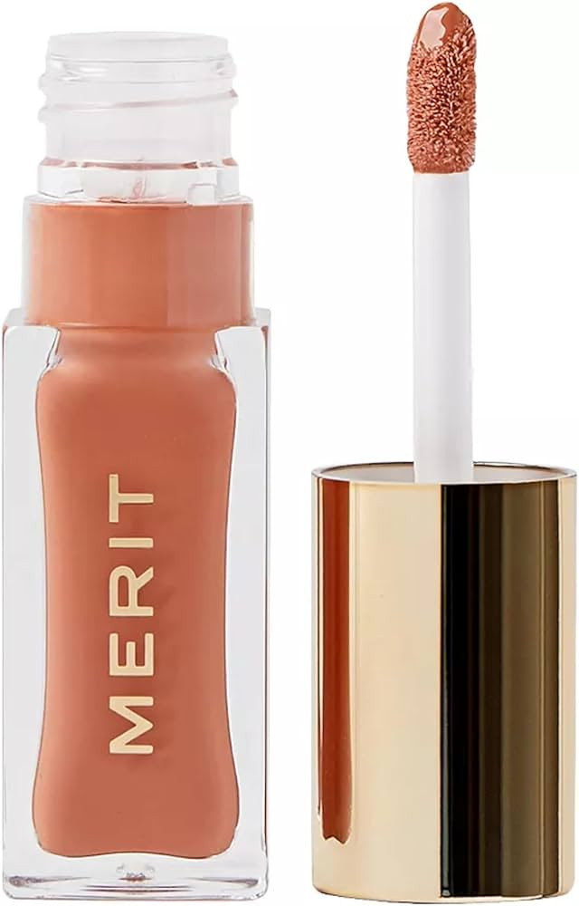 Merit Shade Slick Classics Tinted Lip Oil - Au Naturel - Warm Blush | Amazon (US)