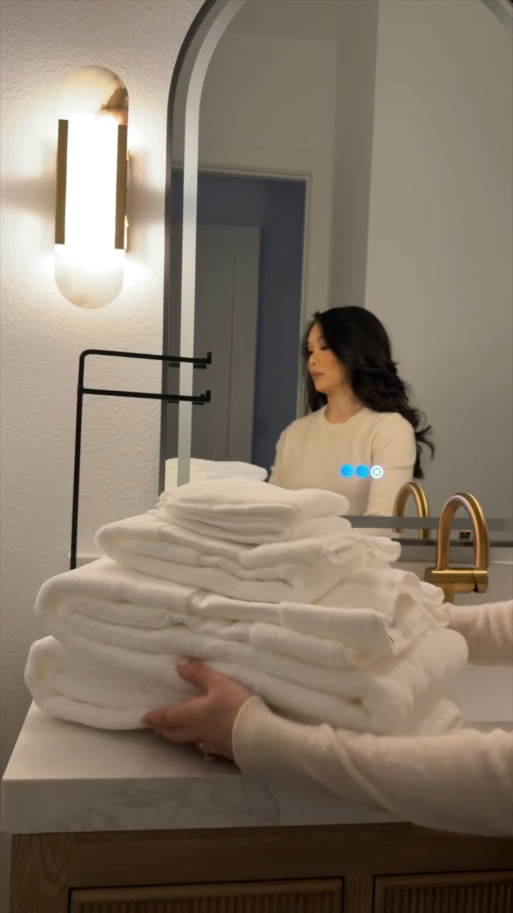 Love these bath towels that are so fluffy and cozy for after the shower! I love the white because it’s easy to wash. Turkish cotton so luxuriously soft.

#LTKHome