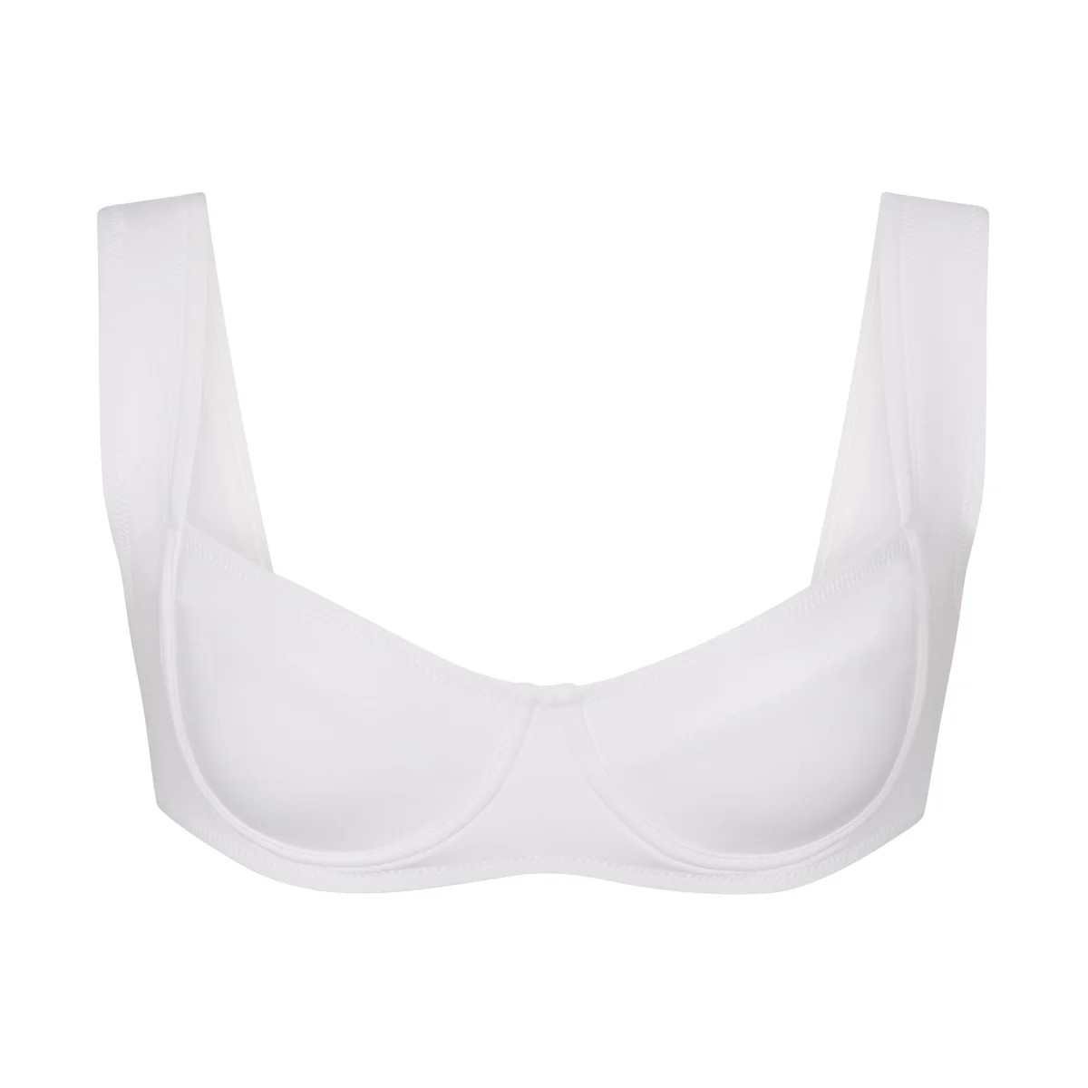 SHAPING SWIM UNLINED UNDERWIRE BIKINI TOP | SKIMS (US)