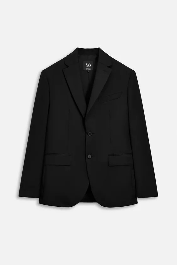 OVERSIZE WOOL BLEND BLAZER 50TH ANNIVERSARY | Zara US