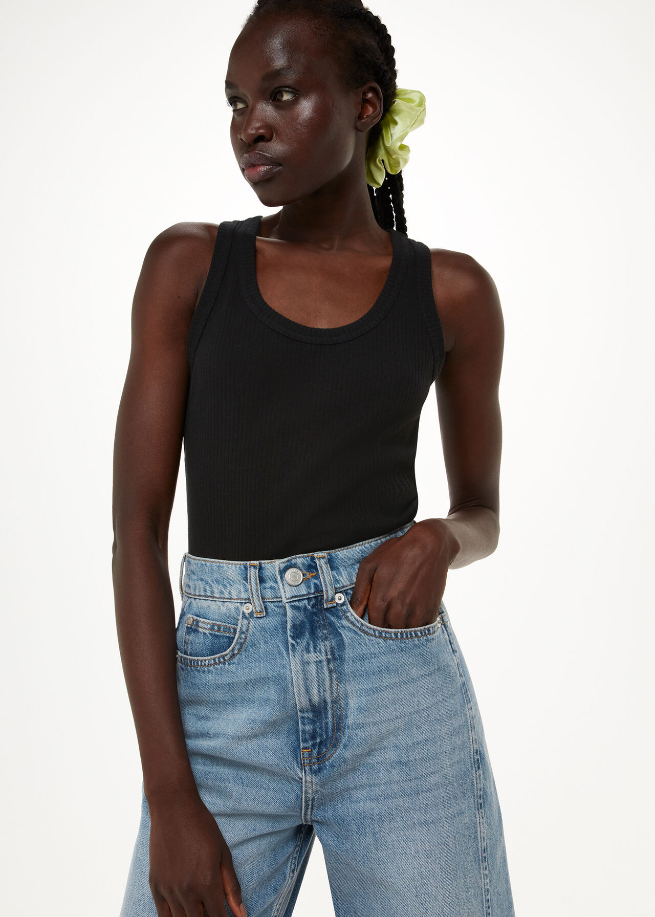 Ultimate Ribbed Scoop Vest | Whistles