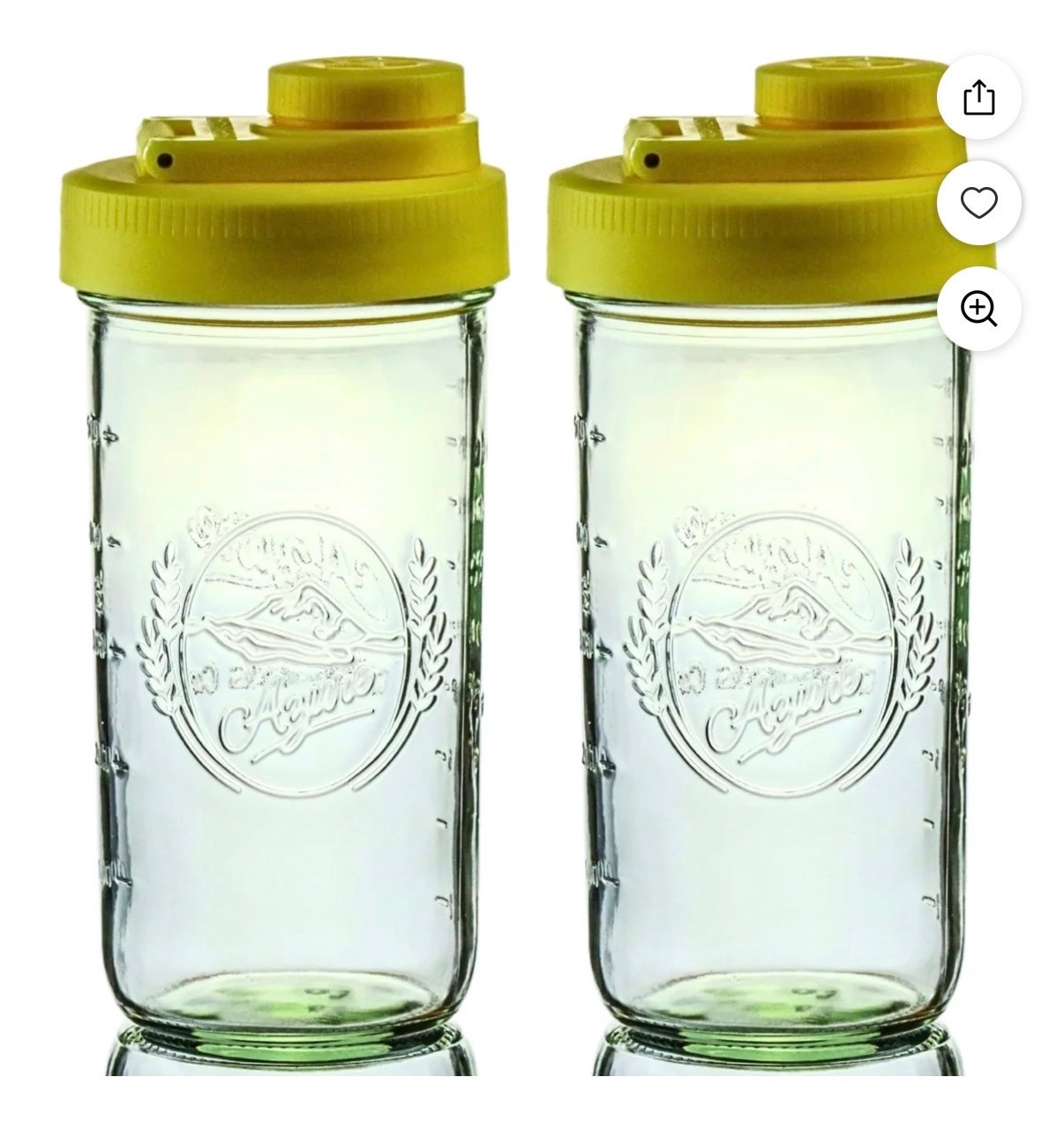 Brewing America Mason Jar Drinking Cup Pint and Half Drinking Lid and Azure 24oz Jar (2, Yellow)

Walmart finds

#LTKmomlife #LTKHome #LTKfoodie