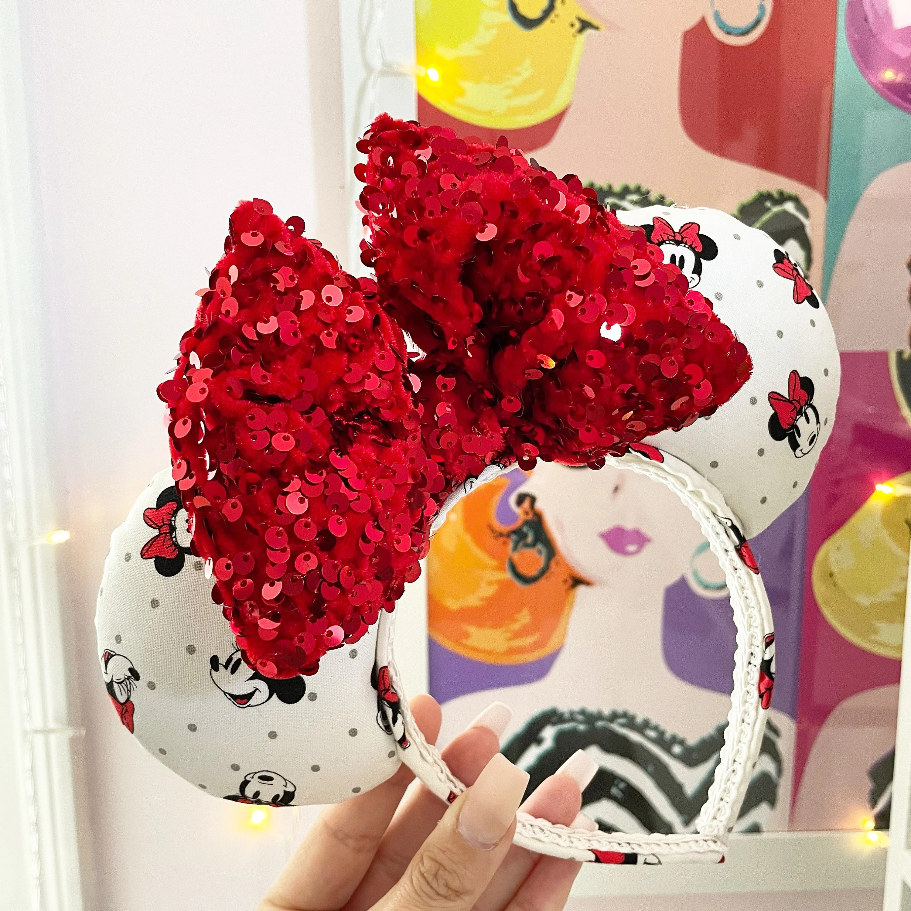 Sequin Mouse Minnie | Etsy (Global)