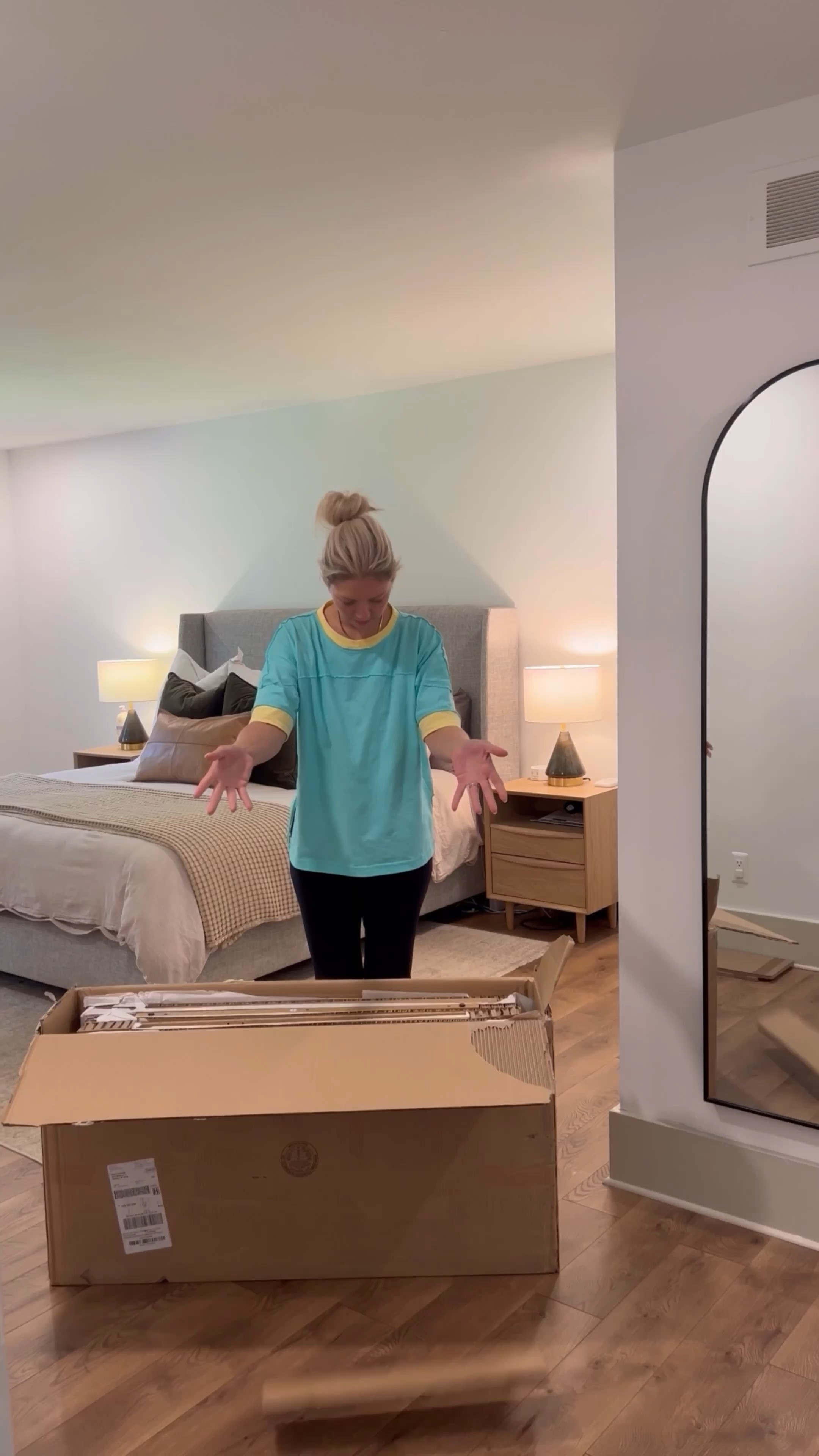 I still can’t believe how high of quality this is for how low the price is! It looks like white oak and isn’t orange looking like similar pieces often are. Best of all, ITS UNDER $200!!! 😮‍💨 @walmart #walmarthome #walmart 

#LTKStyleTip #LTKHome #LTKSaleAlert