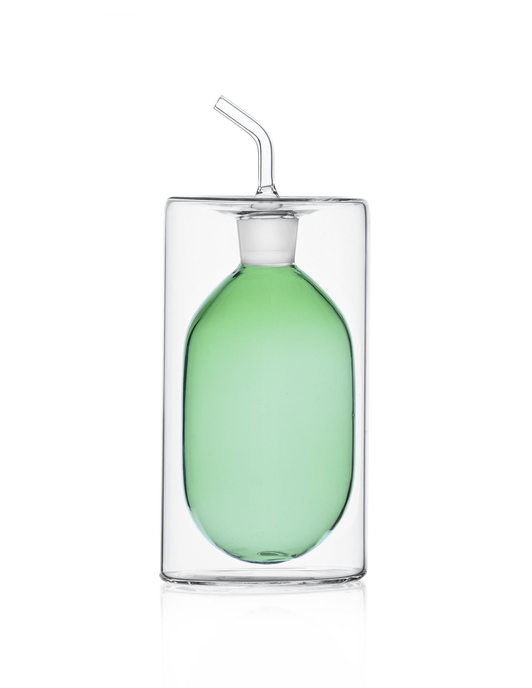 Cilindro Oil Pourer 250ml - Green | Trouva (Global)