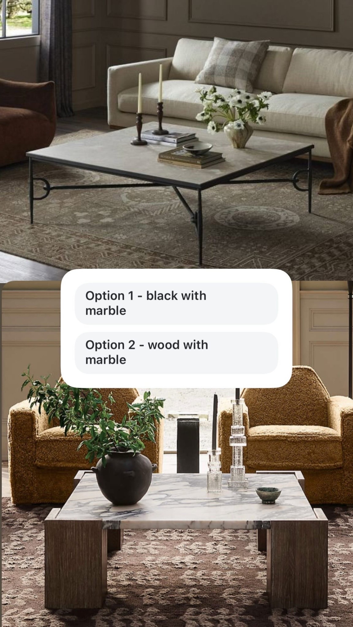 Which coffee table?? 

#LTKHome #LTKHoliday