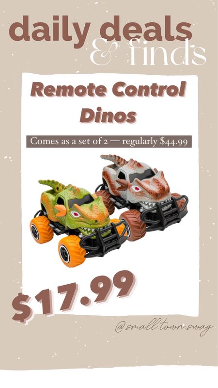 Great gift idea for a little boy — Dino RC remote control cars!
.
.
.

Thanksgiving Outfit

Christmas Decor
Holiday Dress
Holiday Party Outfit
Christmas
Boots
Christmas Tree
Holiday Outfits
Sweater Dress
Garland
Gift Guide // Walmart toys // Walmart // Walmart home // small appliances// kitchen // Black Friday // cyber Monday // gift guide // Christmas // holiday shopping // gifts for her // gifts for him // nugget ice maker // food storage // storage // organization // home finds // home refresh // organize // pantry / Walmart Christmas  / Walmart Black Friday // cyber week // cyber deals // Christmas gift idea // Christmas gift // Walmart gift ideas / gifts for boys // gifts for toddlers // remote control car // Walmart toy deals // toy deals 

#LTKGiftGuide #LTKkids #LTKCyberWeek