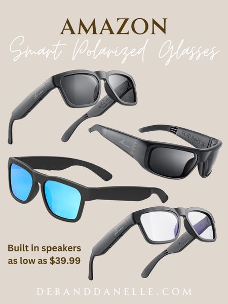 Father’s Day Pick: these smart polarized glasses are amazing and won’t break the bank! You can choose between polarized sunglasses in a variety of styles or blue light blocking glasses. The sound is terrific, whether you are listening to music, social media videos, or taking a call. This technology is a must have! 

#LTKGiftGuide #LTKMens #LTKHome