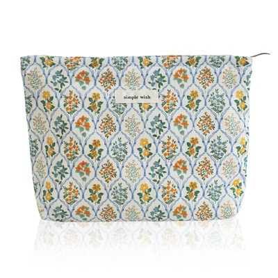 Narwey Cute Makeup Bag for Women - Travel Cosmetic Bag with Zipper Makeup Pouch Floral | Target