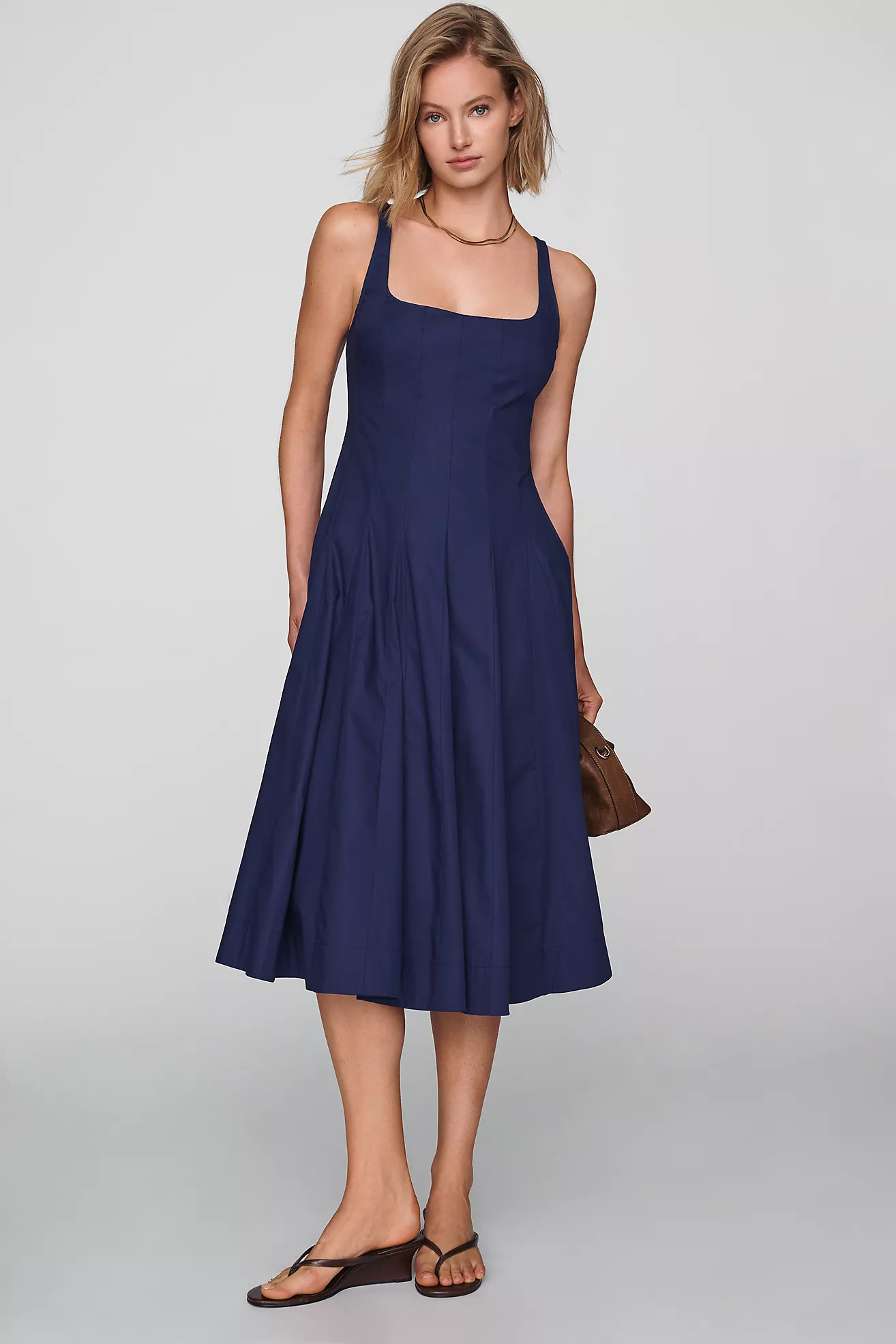 Maeve Tarryn Fit & Flare Midi Dress | Anthropologie (US)