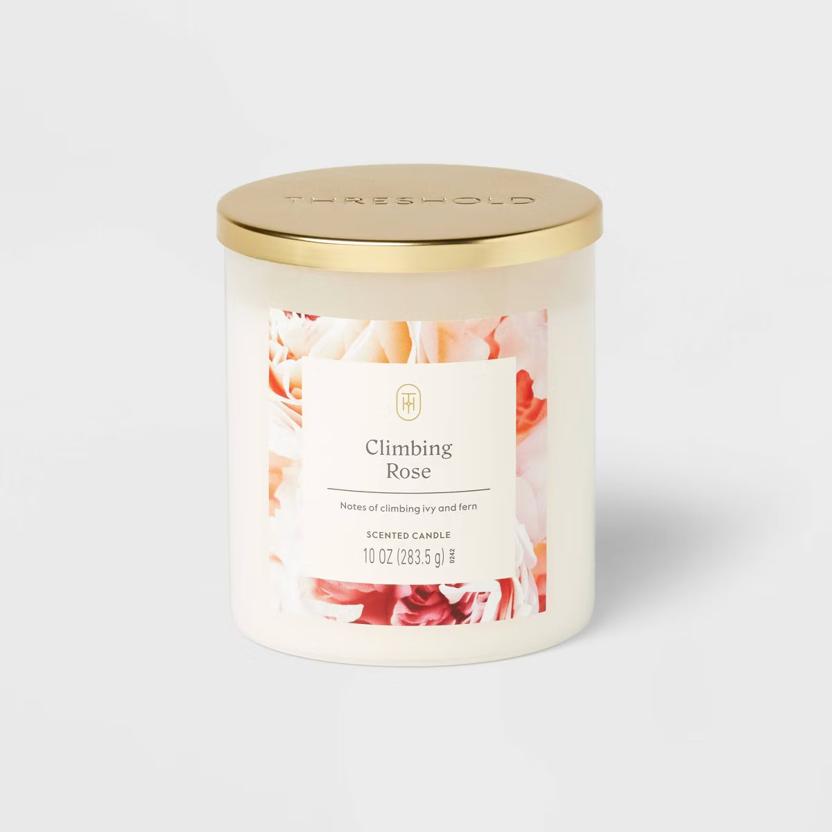 Lidded Glass Jar Candle Climbing Rose 10oz - Threshold™ | Target