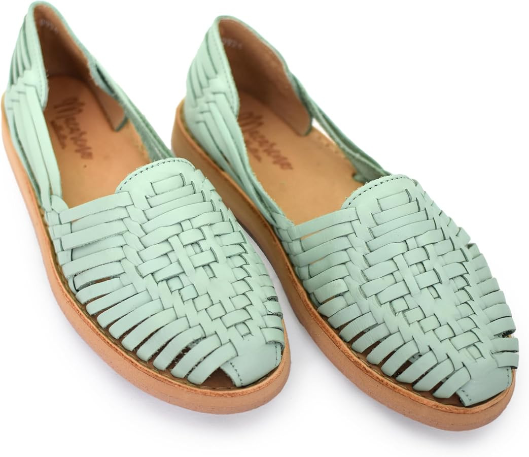 Macarena Collection Womens Shoes Leather Sandals for Women | Huarache Handmade Mexican Sandals | ... | Amazon (US)