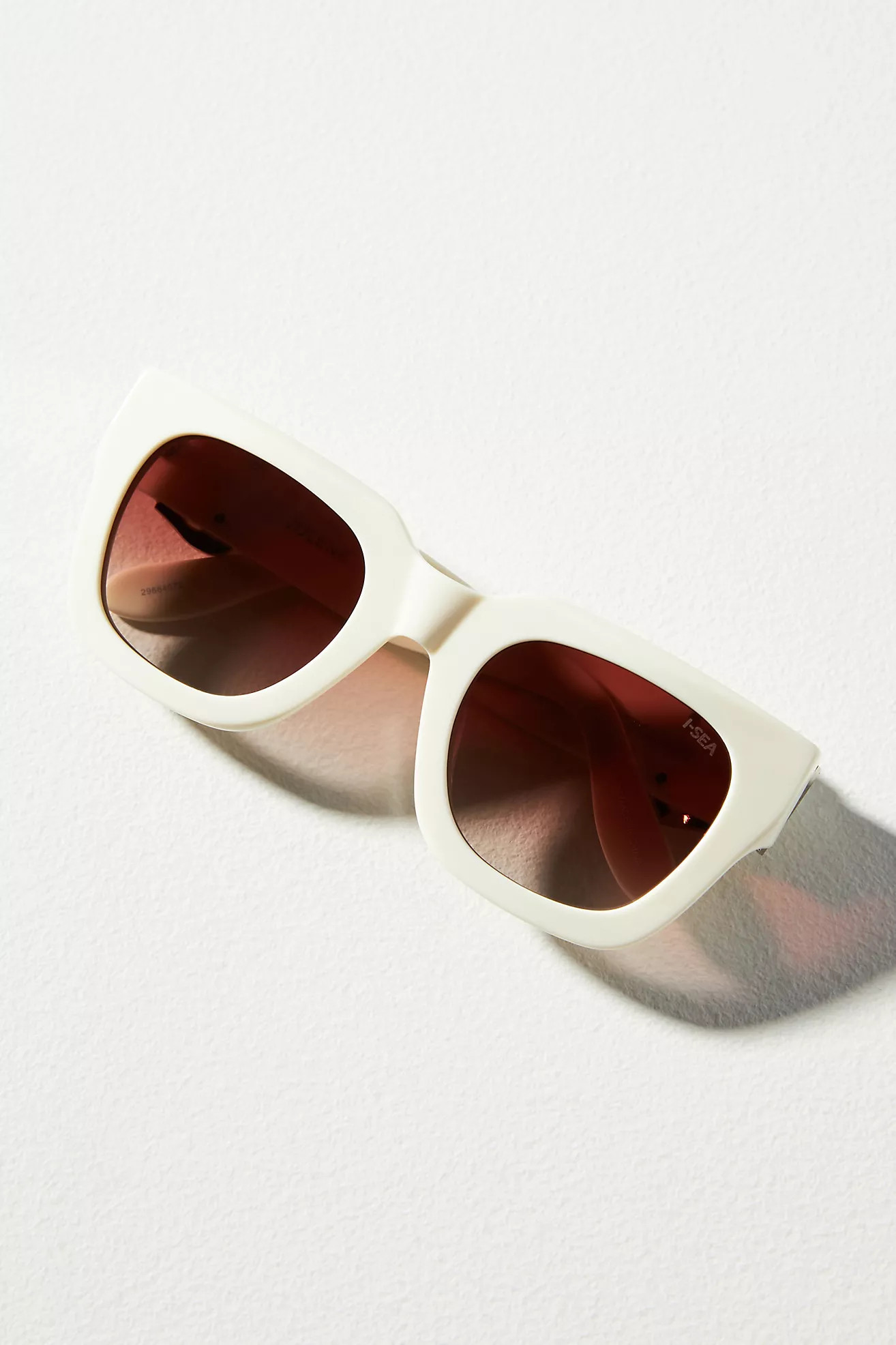I-SEA x Anthropologie Jolene Western Buckle Sunglasses | Anthropologie (US)