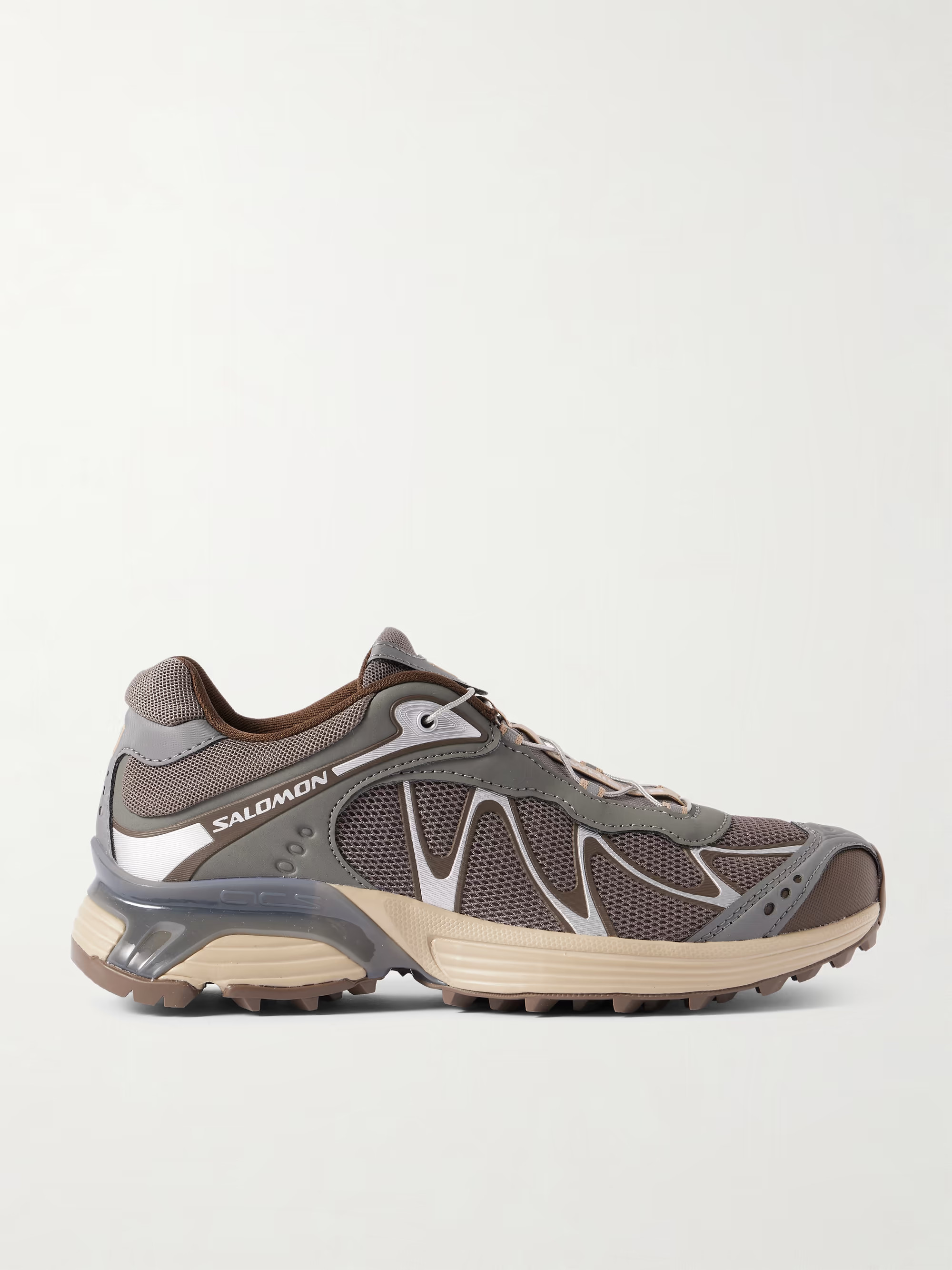 XT-Whisper rubber-trimmed mesh sneakers | NET-A-PORTER (US)