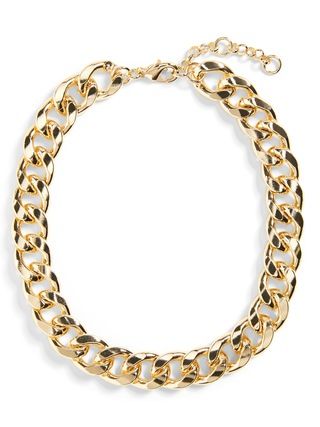 Curb Chain Choker Necklace | Banana Republic (US)