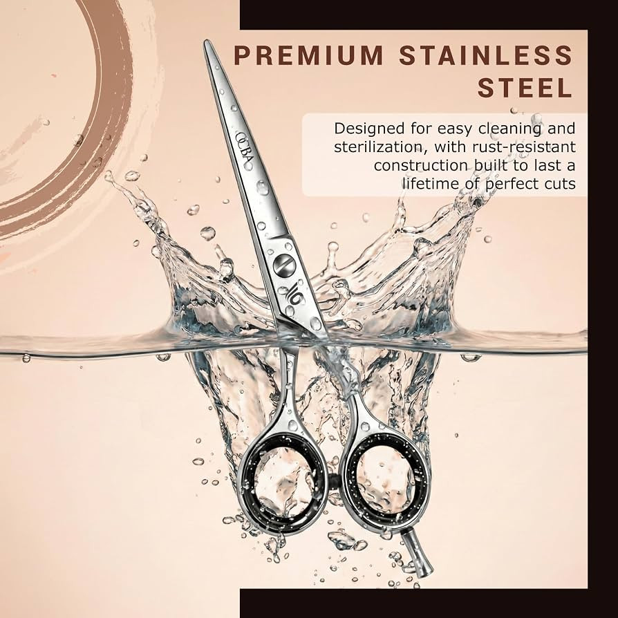 OCBA Professional 6" Hairdressing Scissor Sharp Hair Cutting Scissors for Barbers Hairdressers & ... | Amazon (UK)