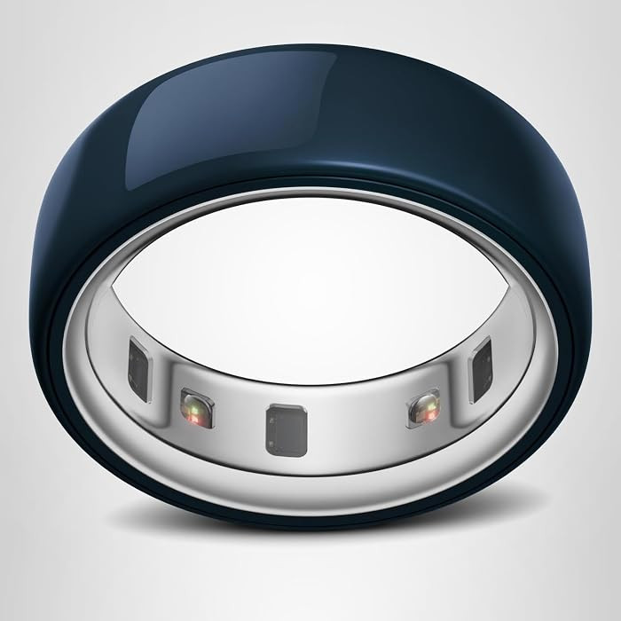 Oura Ring 4 - Ceramic Midnight - Size 9 - Sleep, Activity, Women\u2019s Health, AI Advisor, Up to... | Amazon (US)