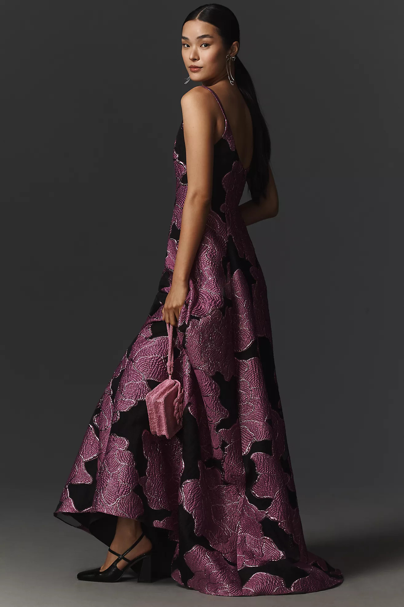 ML Monique Lhuillier Marielle Sleeveless Maxi Dress | Anthropologie (US)