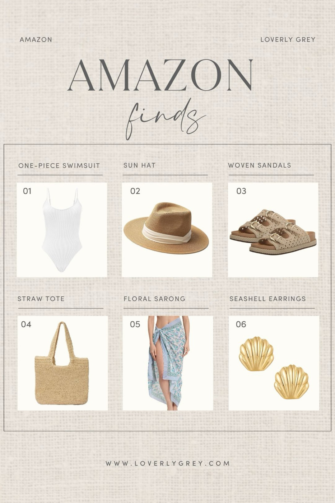 Amazon resort wear finds. This one-piece swimsuit and floral sarong are perfect for a day in the sun. Loverly Grey, Amazon 

#LTKStyleTip #LTKSeasonal #LTKSwim