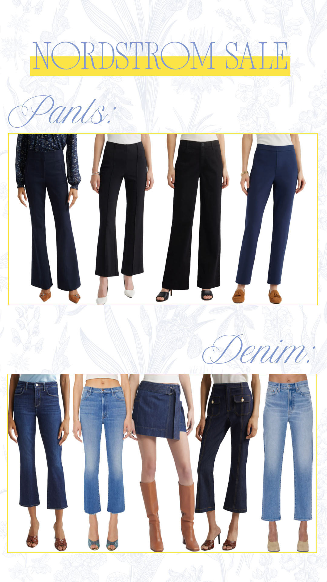 The Nordstrom Anniversary Sale is a great time to stock up on Fall Fashion, including some fantastic trouser pants and denim! Early Access has begun; the sale opens to the public on Saturday, July 12th!

Fit4Janine, Fashion 

 

#LTKSeasonal #LTKSaleAlert #LTKStyleTip