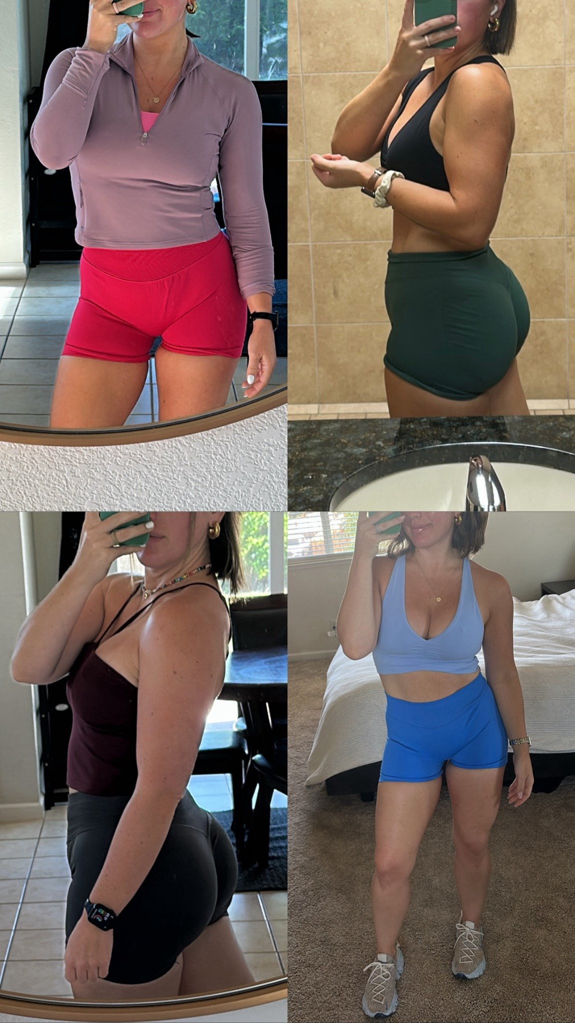 AMAZON WORKOUT SHORTS. I have almost every color!! Squat proof, not see through, lift the 🍑, no front seam!


#LTKFindsUnder100 #LTKStyleTip #LTKFindsUnder50
