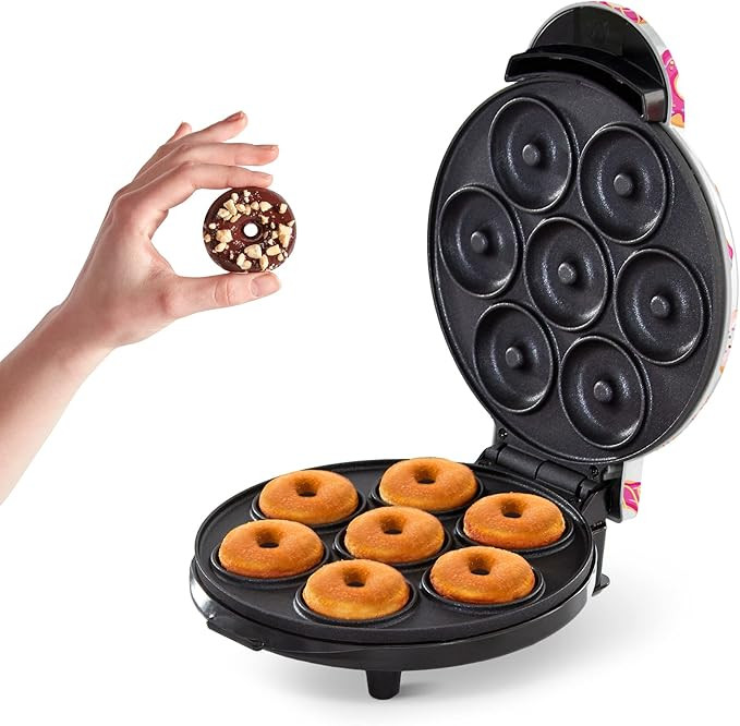 Dash Mini Donut Maker Machine for Kid-Friendly Breakfast, Snacks, Desserts & More with Non-stick ... | Amazon (US)