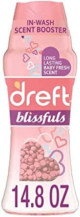 Dreft Blissfuls Laundry Scent Booster Beads for Washer, Baby Fresh Scent, 14.8 Oz | Amazon (US)