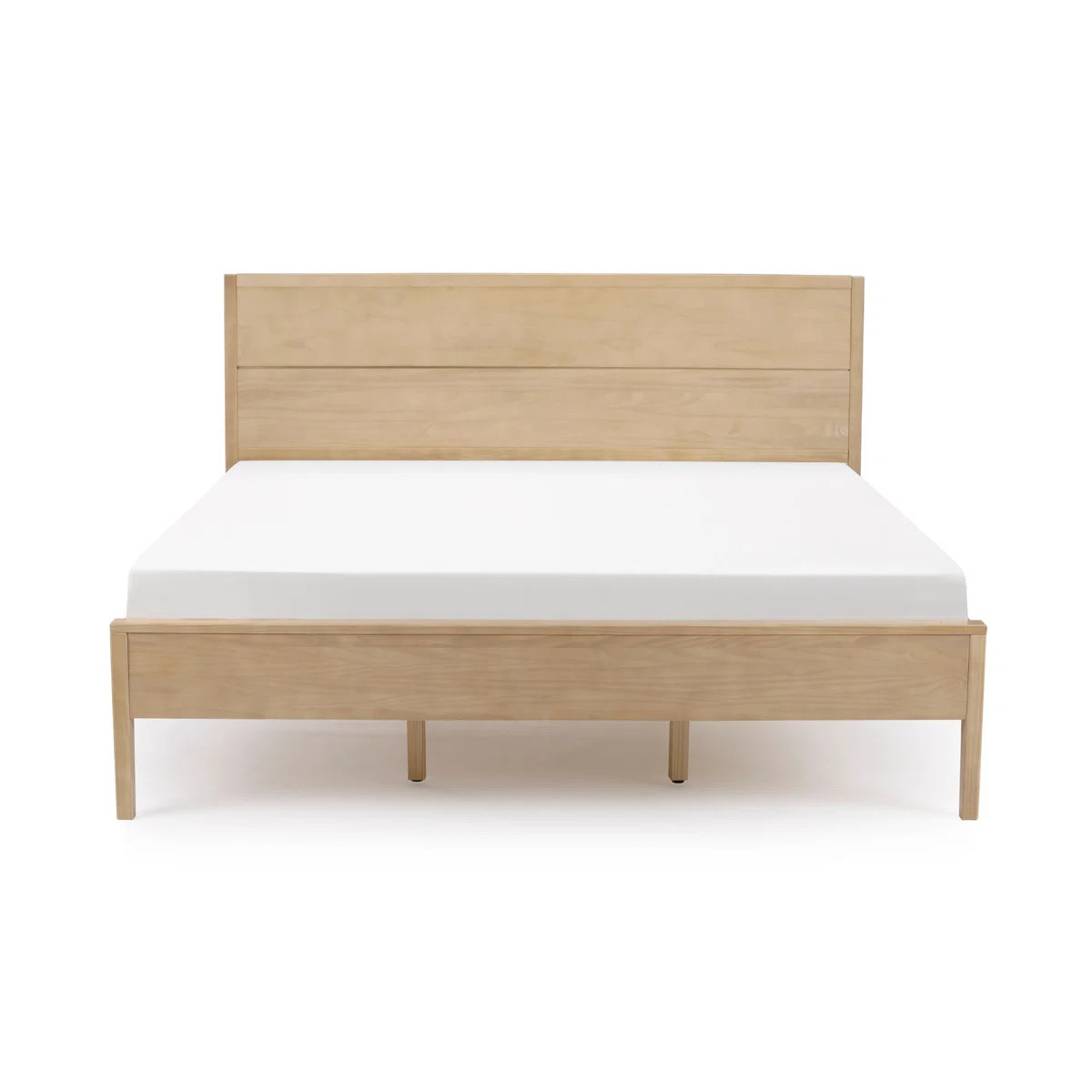 Lauritzen Solid Wood Panel Bed | Wayfair North America