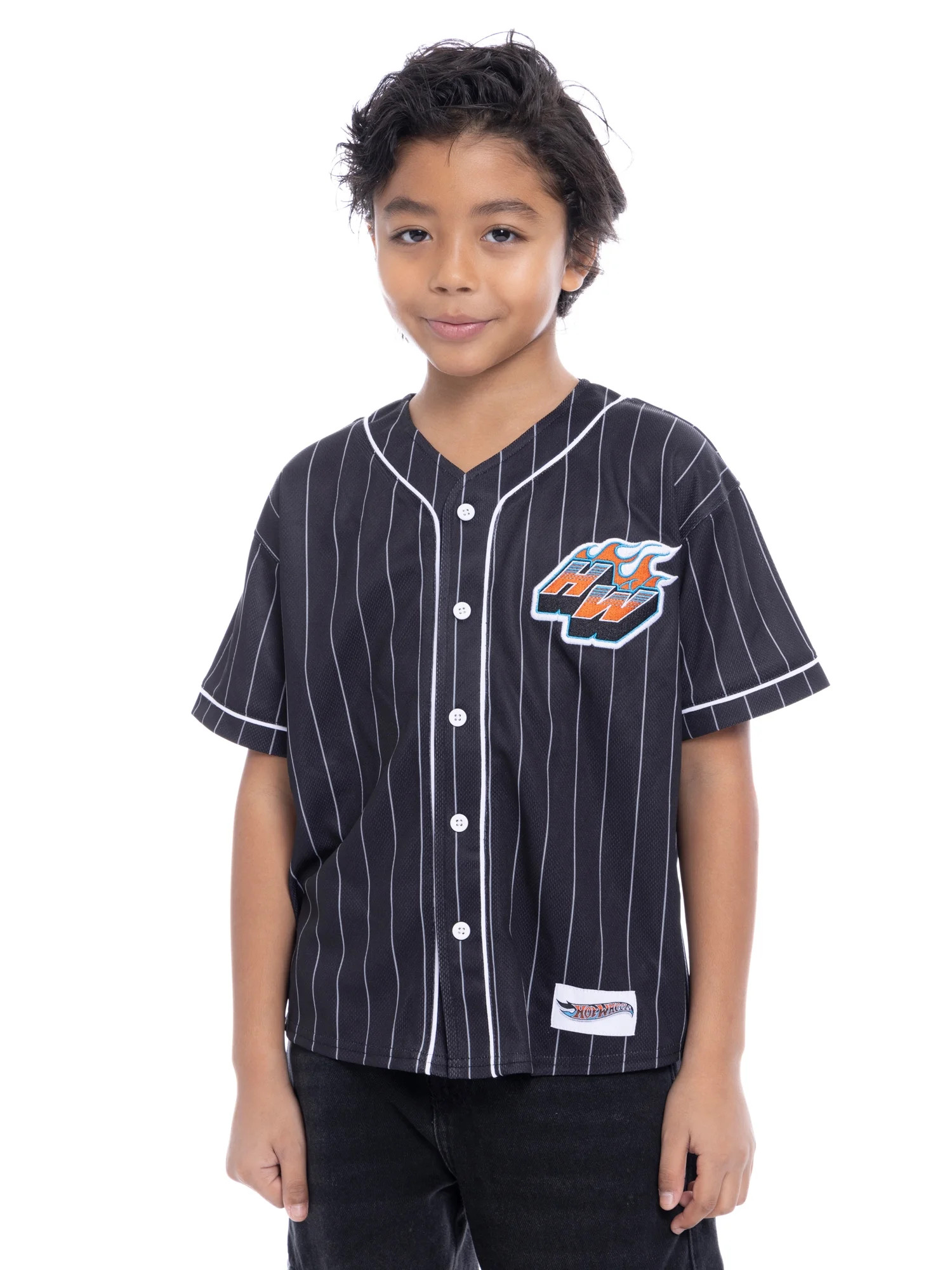Hot Wheels Boys Graphic Baseball Jersey, Sizes 4-18 - Walmart.com | Walmart (US)