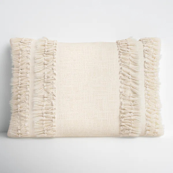 Jarman Tassels Throw Pillow Cover | Wayfair North America
