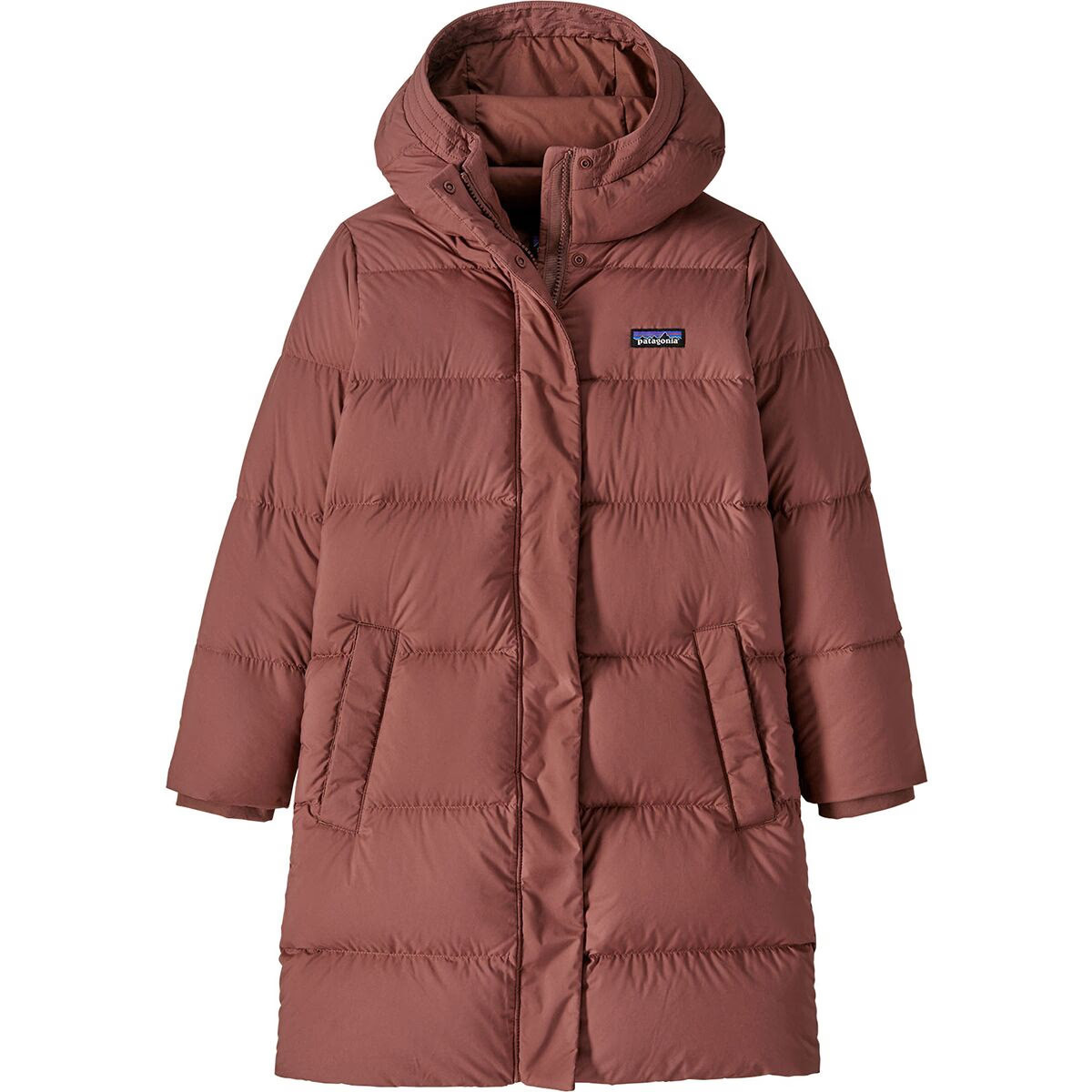 Patagonia Silent Down Parka - Kids' Dulse Mauve, S | Backcountry